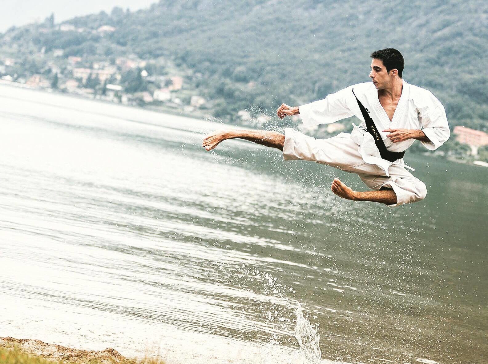 Il Ceresio e il karate: intervista a Gabriele Caccialanza