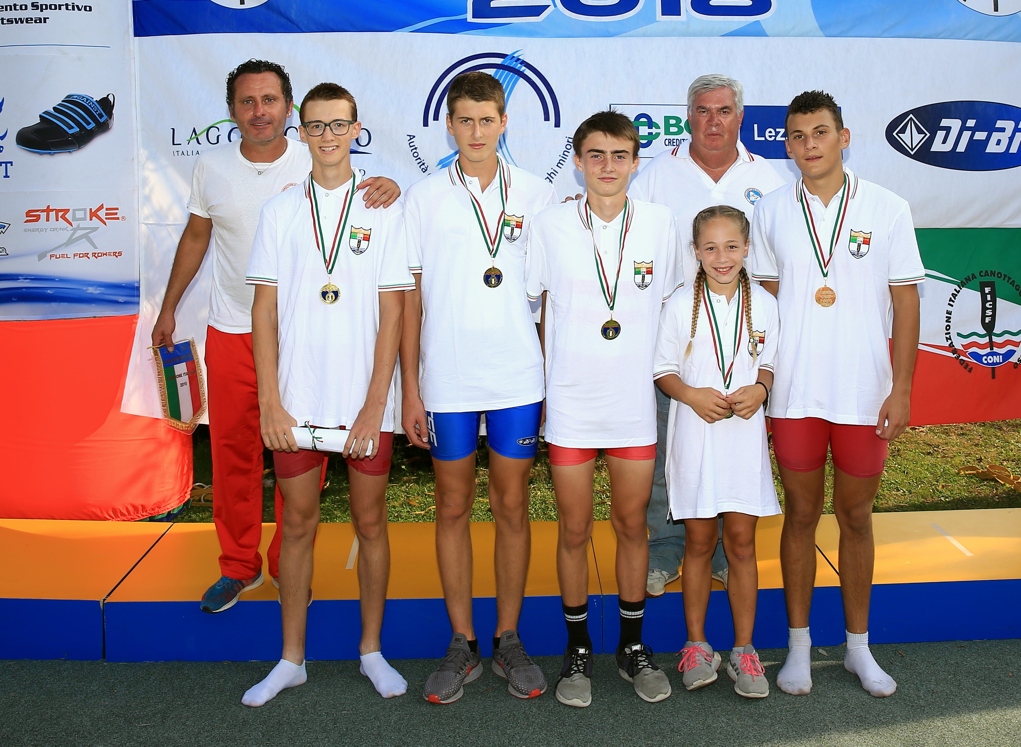 Campionati nazionali di Pusiano: i successi della Canottieri Aldo Meda Cima