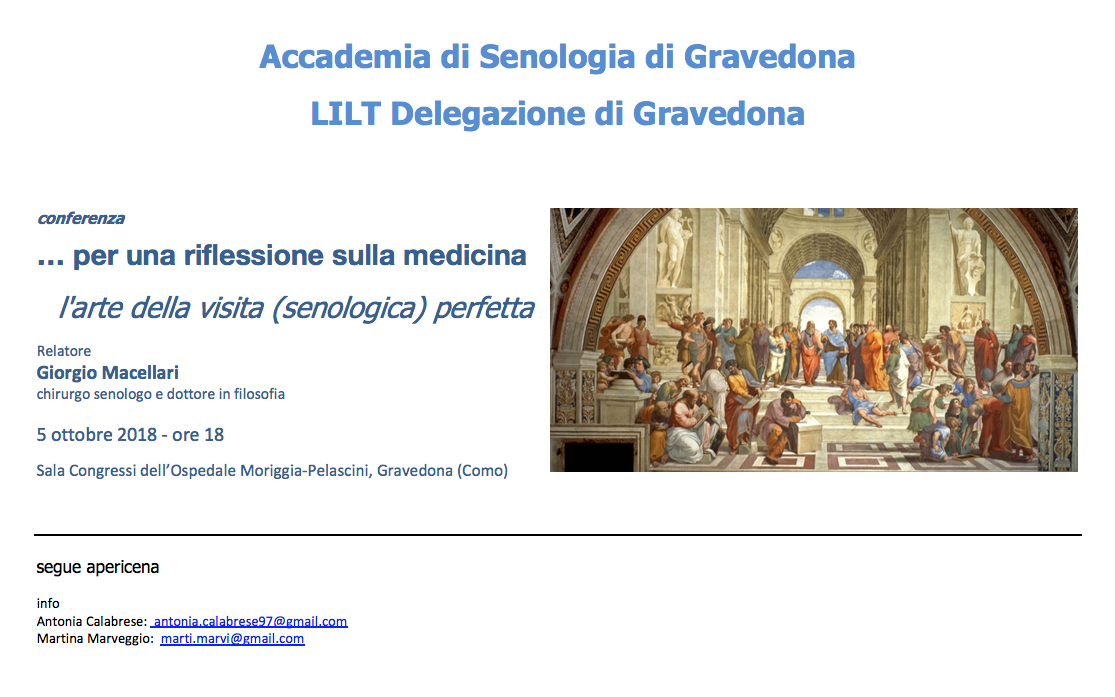 LILT Gravedona: “l’arte della visita senologica perfetta”