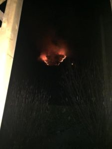 Incendio Monte Pidaggia