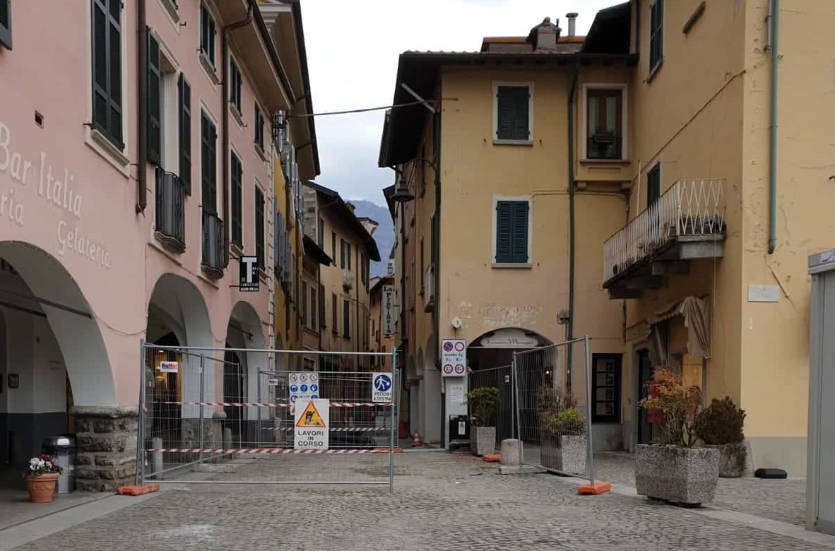 Il comune presenta la riqualificazione di Via Garibaldi a Porlezza