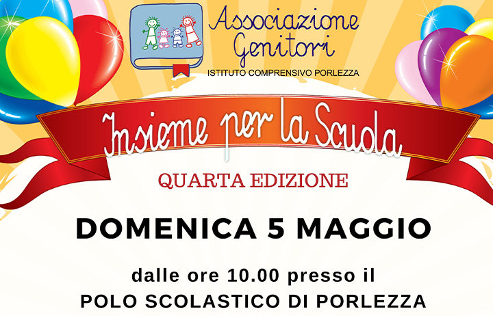 Domenica 5 Maggio Insieme per la Scuola con Age