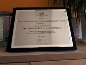 Miglior Sommelier Junior Lombardia