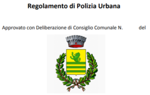 regolamento di polizia urbana