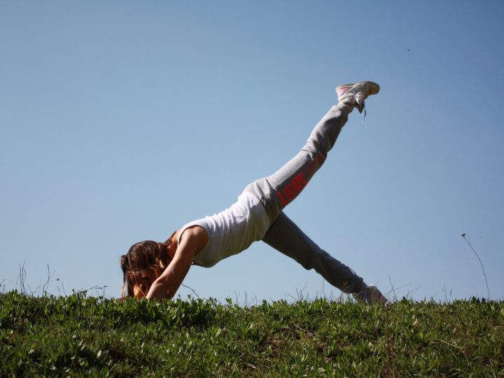 Pilates al tramonto a Porlezza