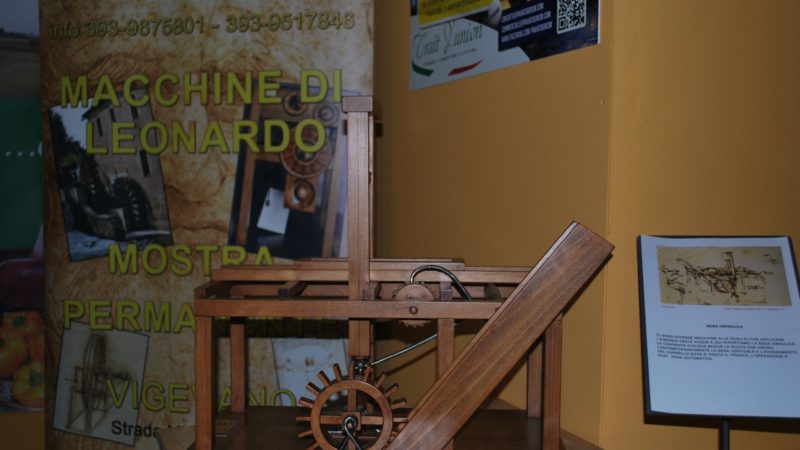 Le macchine di Leonardo a Dizzasco