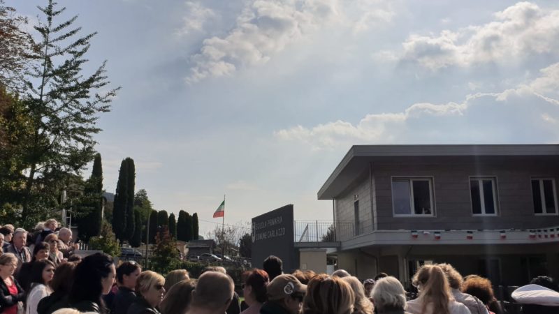 Inaugurazione Scuola Carlazzo: una grande festa fra le autorità