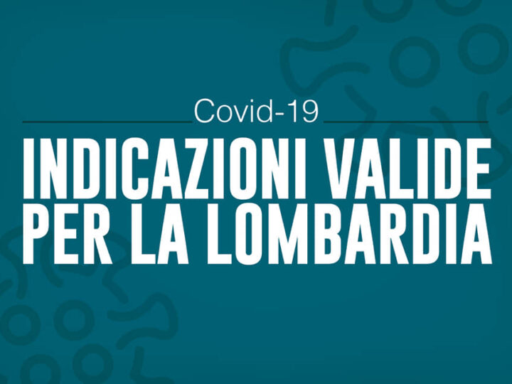 Autocertificazione e misure restrittive Covid Lombardia