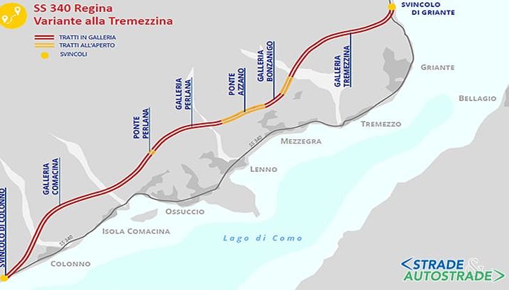 Variante della Tremezzina: al via i lavori per lo svincolo di Colonno