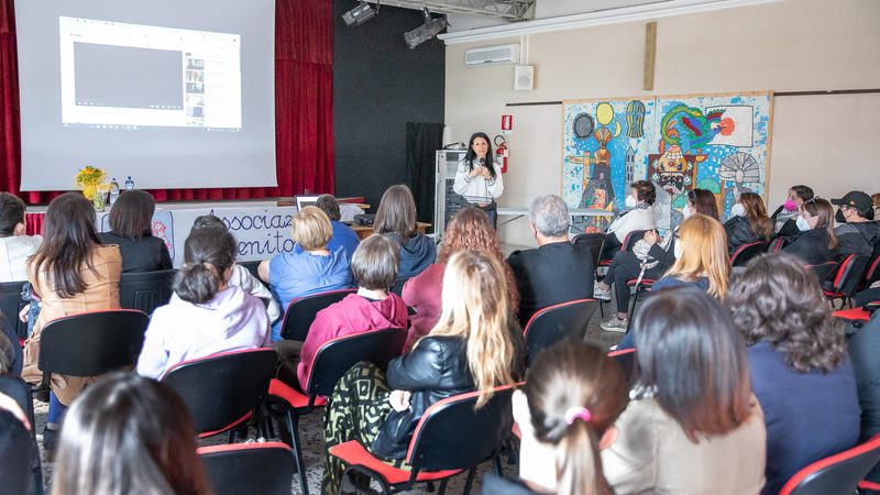 Giorgia Benusiglio racconta la sua storia anche a Porlezza, grazie ad Age
