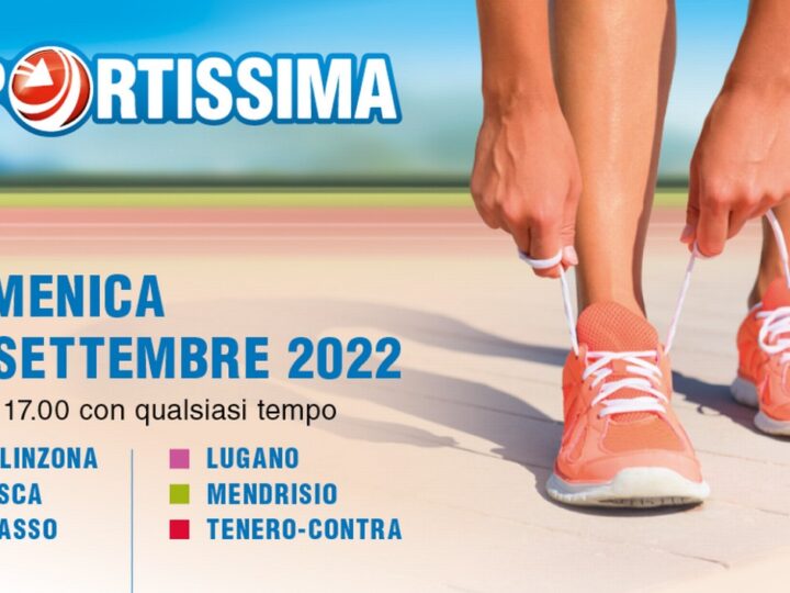 Sportissima: in Ticino il 18 settembre la sedicesima edizione