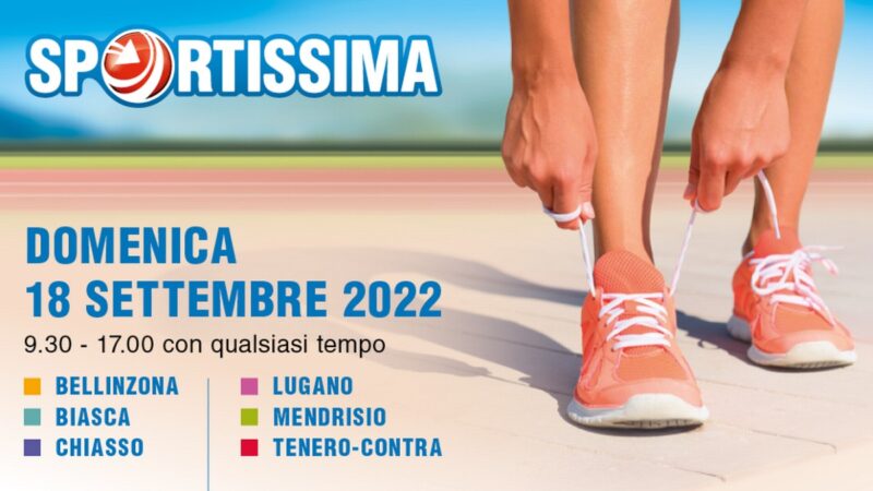Sportissima: in Ticino il 18 settembre la sedicesima edizione