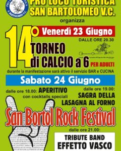 Torneo Calcio a 6 di San Bartolomeo