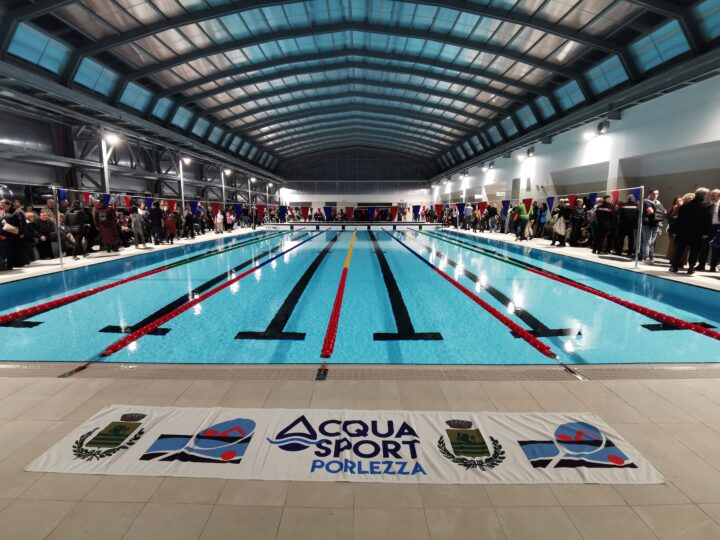 Grande inaugurazione della Piscina a Porlezza