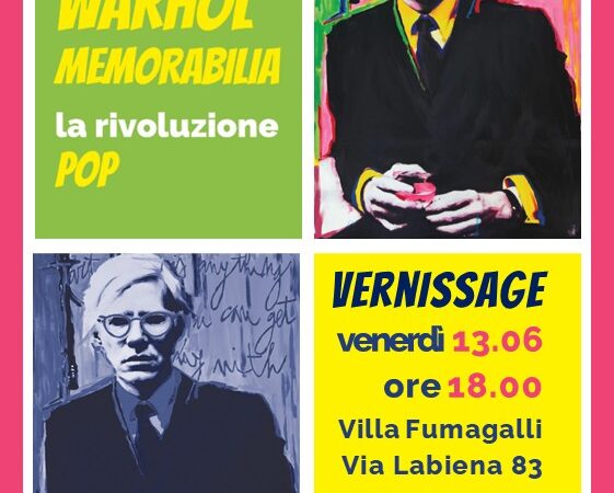 Andy Warhol a Laveno con “Memorabilia: Rivoluzione Pop”