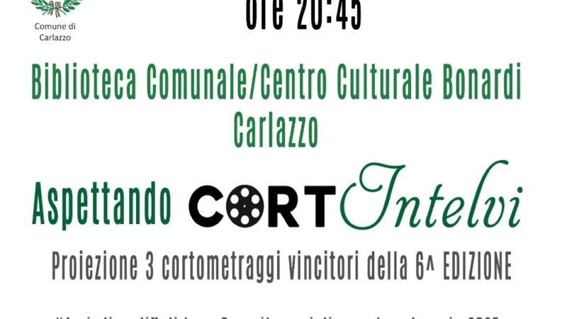 Anteprima Cortintelvi 7: a Carlazzo il 15 maggio