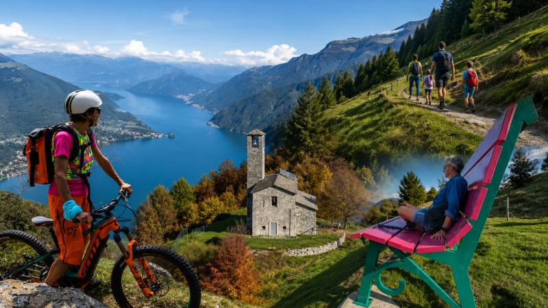 Turismo outdoor Valle Intelvi: quattro nuove cartine per vivere il territorio
